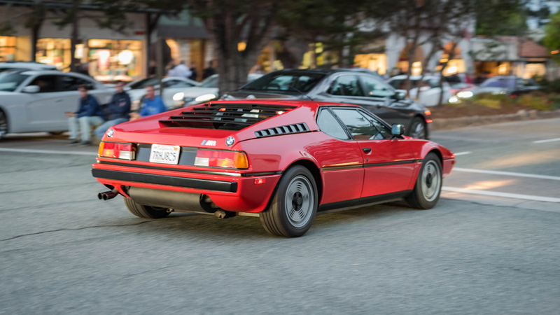Random BMW M1 on Ocean Ave